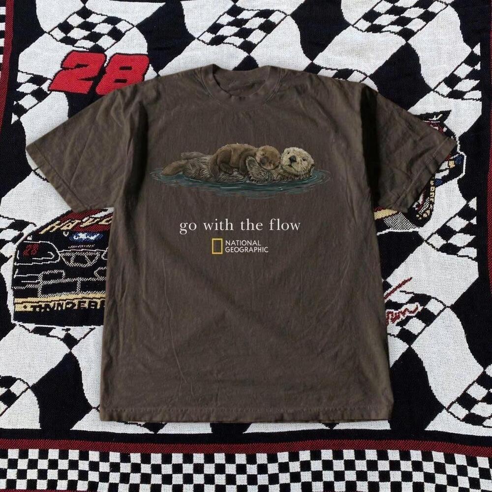 Brown National Geographic Otter T-Shirt
